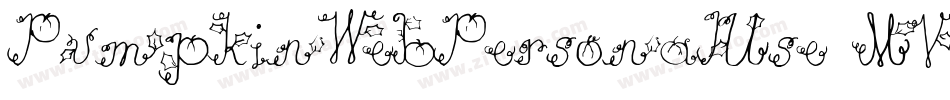 PumpkinWebPersonalUse-MVOyY字体转换