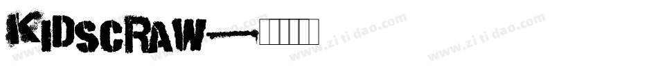 KidScraw字体转换