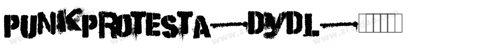 PunkProtesta-dydl字体转换