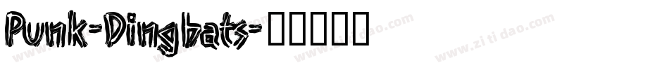 Punk-Dingbats字体转换