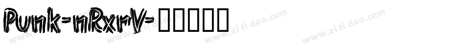 Punk-nRxrV字体转换