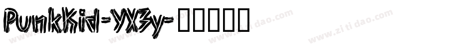 PunkKid-YX3y字体转换