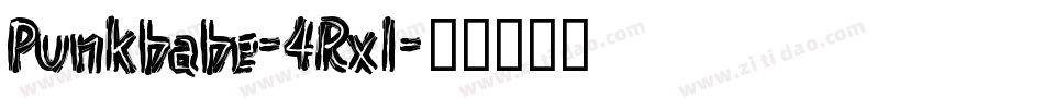 Punkbabe-4Rxl字体转换