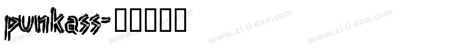 punkass字体转换