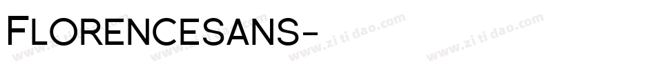 Florencesans字体转换