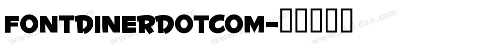 Fontdinerdotcom字体转换