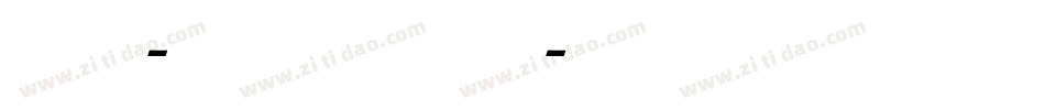 Formata-LightCnItalicExpert字体转换