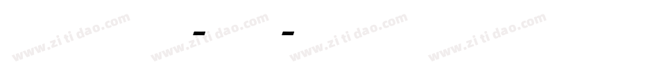 FormataExpertBQ-Italic字体转换
