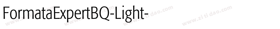 FormataExpertBQ-Light字体转换