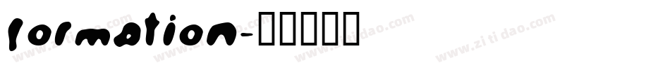 Formation字体转换
