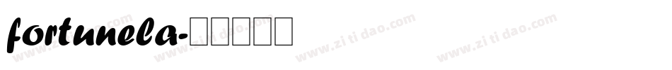 fortunela字体转换