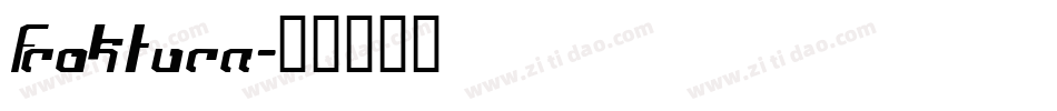 Frakturn字体转换