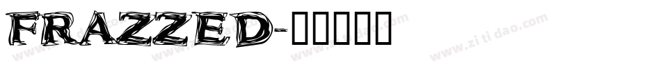 FRAZZED字体转换
