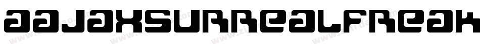 AajaxSurrealFreak字体转换