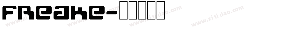 FreakE字体转换