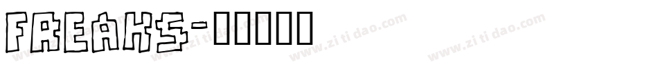 Freaks字体转换