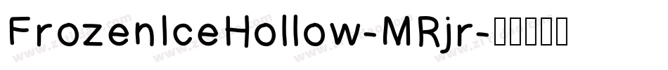 FrozenIceHollow-MRjr字体转换