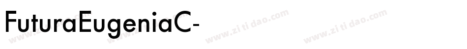 FuturaEugeniaC字体转换