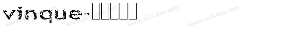 vinque字体转换
