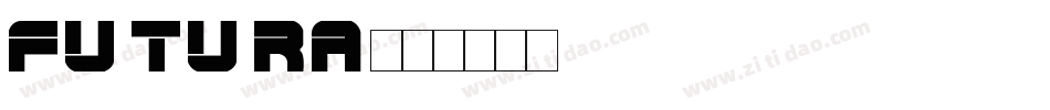 Futura字体转换