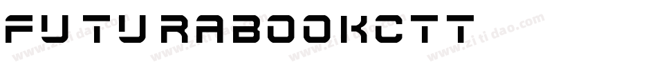 FuturaBookCTT字体转换