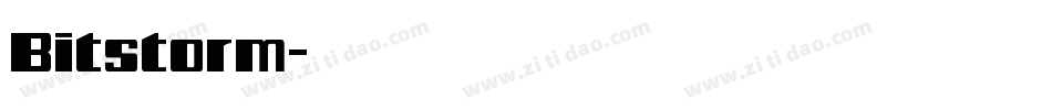 Bitstorm字体转换