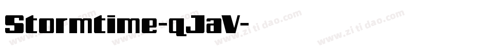 Stormtime-qJaV字体转换