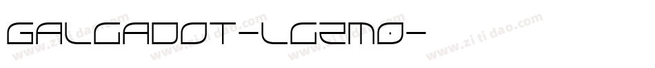 Galgadot-lgZm0字体转换