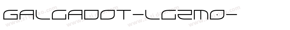 Galgadot-lgZm0字体转换
