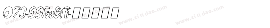 073-SSFenBiTi字体转换