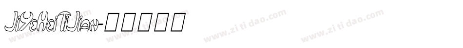 JiYeHeiTiJian字体转换