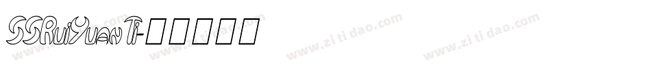 SSRuiYuanTi字体转换