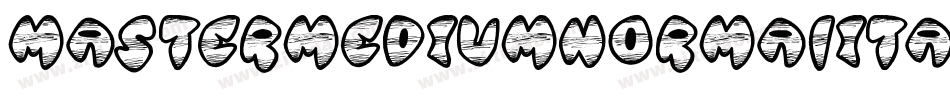 MasterMediumNormalItalic-7LjB字体转换