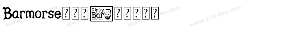 Barmorse生成器字体转换