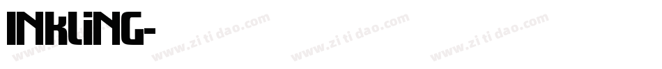 Inkling字体转换