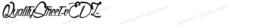 QualityStreet-vEDZ字体转换
