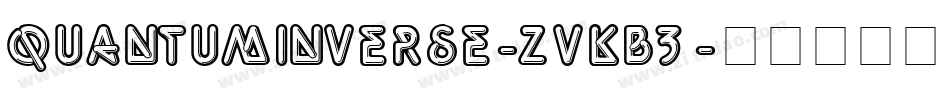 QuantumInverse-ZVKB3字体转换