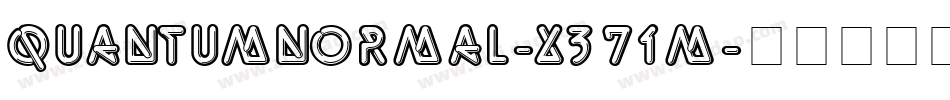 QuantumNormal-x371m字体转换