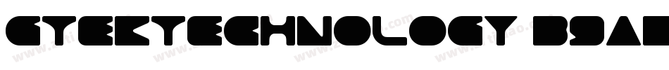 GtekTechnology-B9aB字体转换