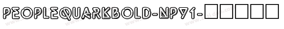 PeopleQuarkBold-nPy1字体转换
