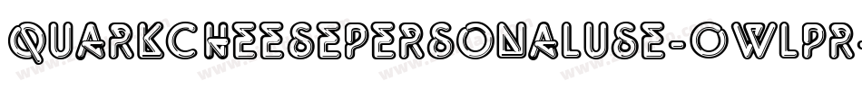 QuarkcheesePersonaluse-0Wlpr字体转换