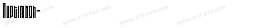 Auptimagh字体转换