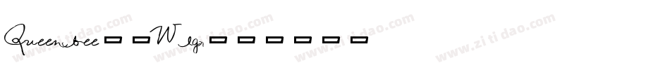 Queenbee-0Wlgr字体转换