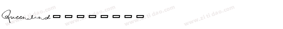 Queenland-2字体转换