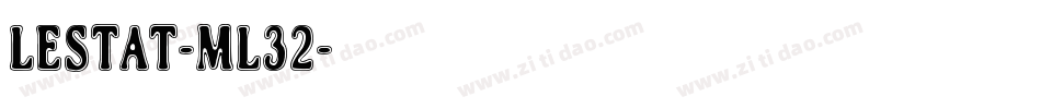 Lestat-ml32字体转换