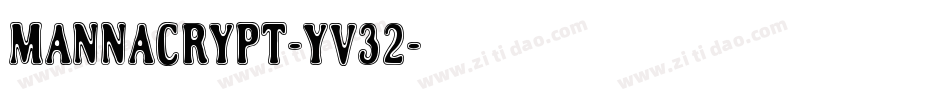 Mannacrypt-yV32字体转换