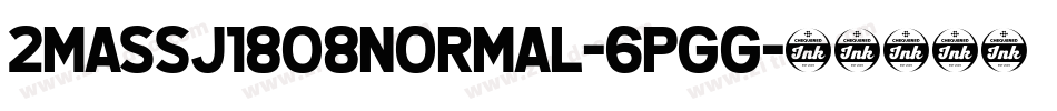 2Massj1808Normal-6Pgg字体转换