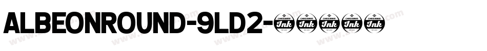 AlbeonRound-9Ld2字体转换