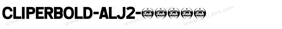 Cliperbold-ALJ2字体转换
