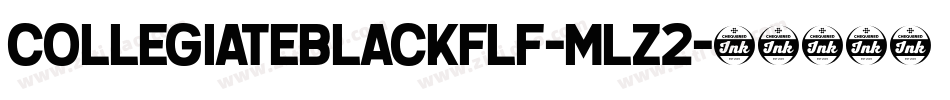 Collegiateblackflf-mLZ2字体转换